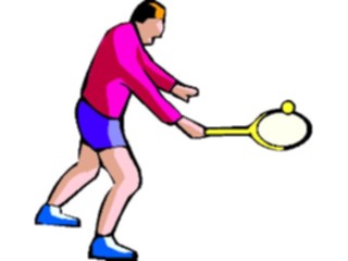 Sticker Custom Preview Image #123062 Sports Racquet Sports Tennis Player48