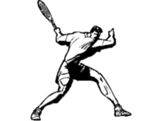 Sticker Custom Preview Image #123072 Sports Racquet Sports Tennis Player58