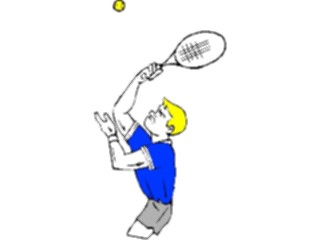 Sticker Custom Preview Image #123073 Sports Racquet Sports Tennis Player59