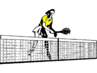 Sticker Custom Preview Image #123074 Sports Racquet Sports Tennis Player60