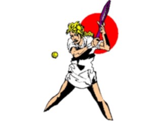 Sticker Custom Preview Image #123075 Sports Racquet Sports Tennis Player61