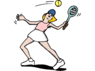 Sticker Custom Preview Image #123079 Sports Racquet Sports Tennis Player65
