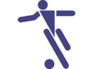Sticker Custom Preview Image #123294 Sports Silhouettes Soccer Player05