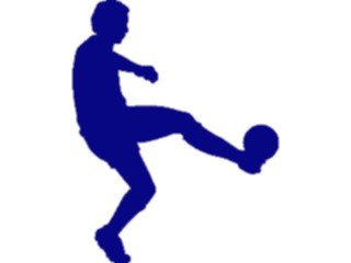 Sticker Custom Preview Image #123306 Sports Silhouettes Soccer Player17