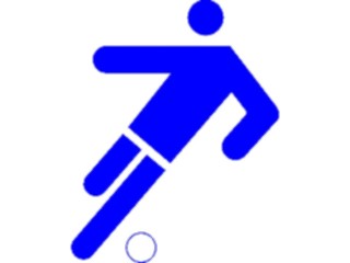 Sticker Custom Preview Image #123307 Sports Silhouettes Soccer Player18
