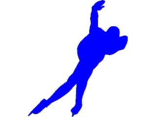 Sticker Custom Preview Image #123313 Sports Silhouettes Speed Skating3