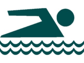 Sticker Custom Preview Image #123323 Sports Silhouettes Swimming09