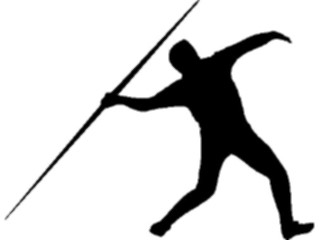 Sticker Custom Preview Image #123341 Sports Silhouettes T F Javelin1