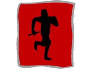 Sticker Custom Preview Image #123353 Sports Silhouettes T F Relay3