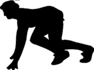 Sticker Custom Preview Image #123355 Sports Silhouettes T F Runner02