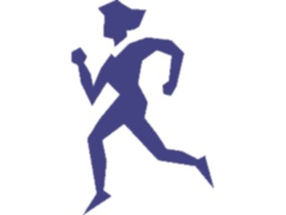 Sticker Custom Preview Image #123358 Sports Silhouettes T F Runner05