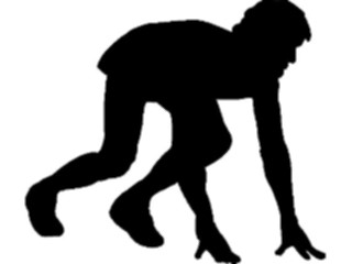 Sticker Custom Preview Image #123364 Sports Silhouettes T F Runner11