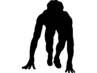 Sticker Custom Preview Image #123365 Sports Silhouettes T F Runner12