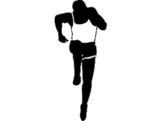 Sticker Custom Preview Image #123369 Sports Silhouettes T F Runner16
