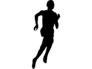 Sticker Custom Preview Image #123372 Sports Silhouettes T F Runner19