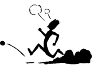 Sticker Custom Preview Image #123378 Sports Silhouettes T F Runner25