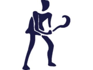 Sticker Custom Preview Image #123394 Sports Silhouettes Tennis6