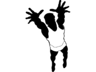 Sticker Custom Preview Image #123404 Sports Silhouettes Volleyball4