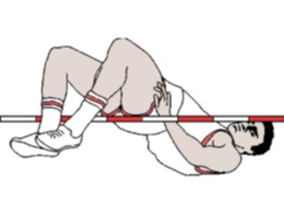 Sticker Custom Preview Image #123668 Sports Track Field High Jump02