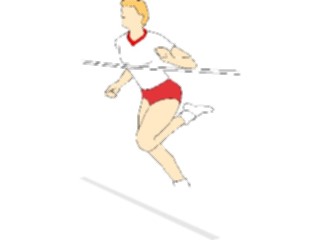 Sticker Custom Preview Image #123726 Sports Track Field Runner04
