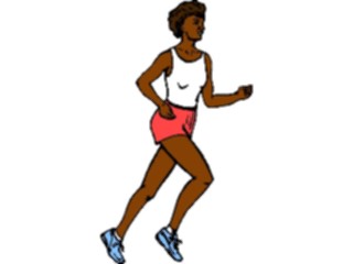 Sticker Custom Preview Image #123730 Sports Track Field Runner08