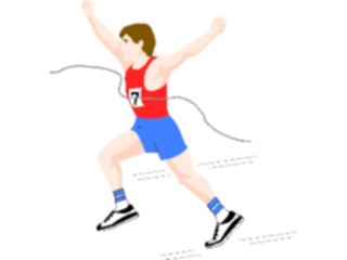 Sticker Custom Preview Image #123751 Sports Track Field Runner29
