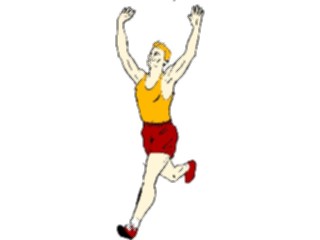 Sticker Custom Preview Image #123768 Sports Track Field Runner46