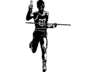 Sticker Custom Preview Image #123777 Sports Track Field Runner Relay1