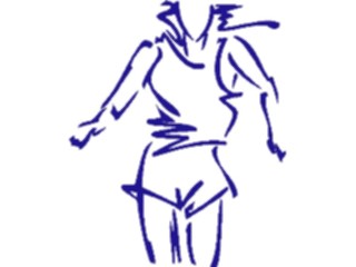 Sticker Custom Preview Image #123779 Sports Track Field Runner Sketch