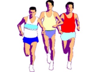 Sticker Custom Preview Image #123784 Sports Track Field Runners05