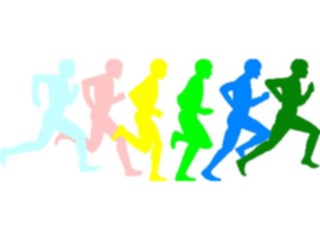Sticker Custom Preview Image #123785 Sports Track Field Runners06