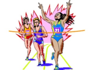 Sticker Custom Preview Image #123787 Sports Track Field Runners08