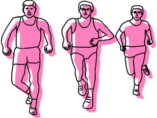 Sticker Custom Preview Image #123789 Sports Track Field Runners10