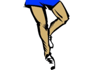 Sticker Custom Preview Image #123791 Sports Track Field Runners Legs