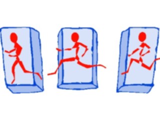 Sticker Custom Preview Image #123792 Sports Track Field Running Border