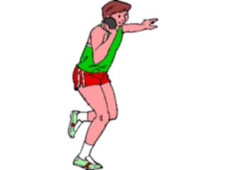 Sticker Custom Preview Image #123801 Sports Track Field Shot Put6