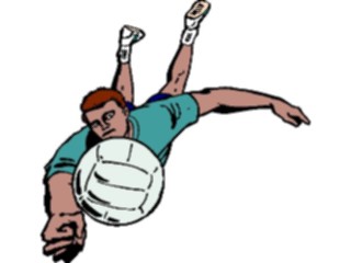 Sticker Custom Preview Image #123859 Sports Volleyball Player05