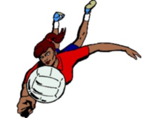 Sticker Custom Preview Image #123860 Sports Volleyball Player06