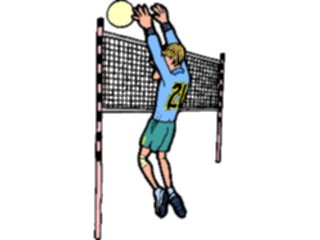 Sticker Custom Preview Image #123862 Sports Volleyball Player08