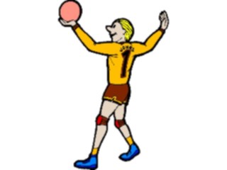 Sticker Custom Preview Image #123864 Sports Volleyball Player10