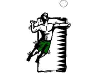 Sticker Custom Preview Image #123865 Sports Volleyball Player11