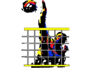 Sticker Custom Preview Image #123867 Sports Volleyball Player13