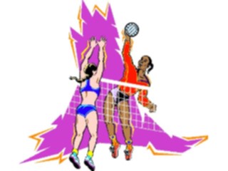 Sticker Custom Preview Image #123873 Sports Volleyball Players2
