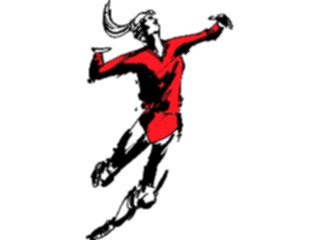 Sticker Custom Preview Image #123877 Sports Volleyball Serve3