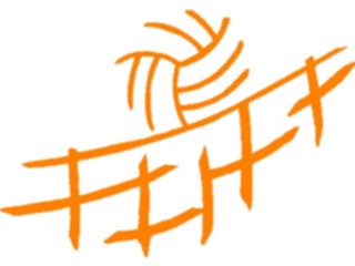 Sticker Custom Preview Image #123880 Sports Volleyball Volleyball Design2