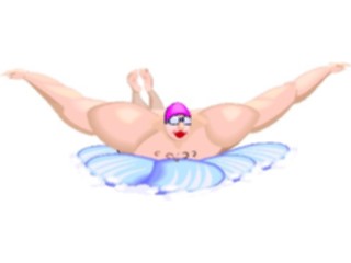 Sticker Custom Preview Image #123971 Sports Water Sports Swimming37