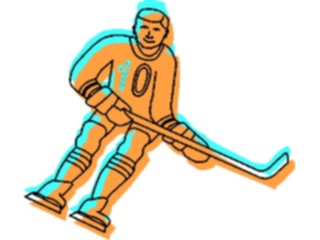 Sticker Custom Preview Image #124055 Sports Winter Sports Ice Hockey Player30