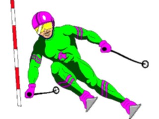 Sticker Custom Preview Image #124141 Sports Winter Sports Skier13