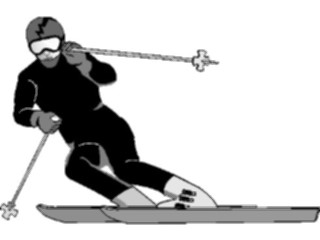 Sticker Custom Preview Image #124142 Sports Winter Sports Skier14