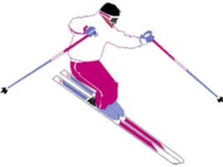 Sticker Custom Preview Image #124166 Sports Winter Sports Skier38